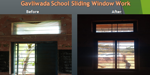 Gavaliwada School Before After