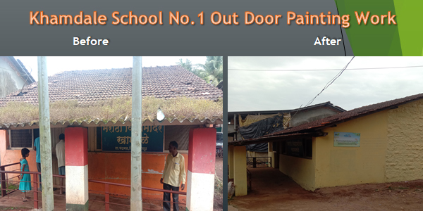 Khamdale School No.1 Before After