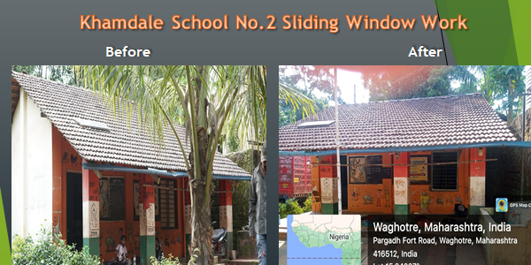 Khamdale School No.2 Before After