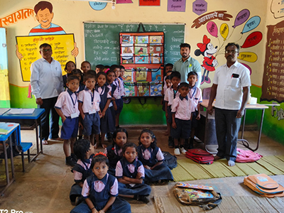 School library jelugade, Chandgad